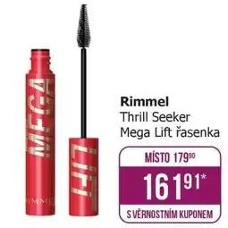 Teta Rimmel Thrill Seeker Mega Lift řasenka nabídka