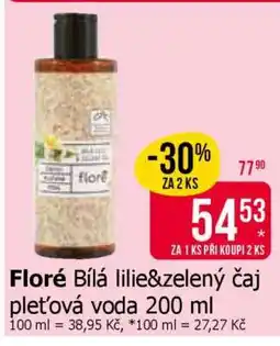 Teta Floré Bílá lilie&zelený čaj pleťová voda 200 ml nabídka