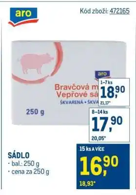 Makro Sádlo nabídka
