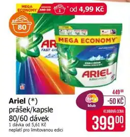 Teta Ariel (*) prášek/kapsle 80/60 dávek nabídka
