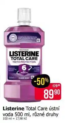 Teta Listerine Total Care Ústní voda 500 ml nabídka