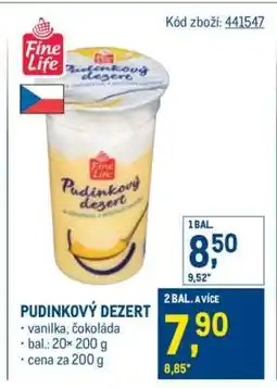 Makro PUDINKOVÝ DEZERT nabídka