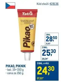 Makro PIKAO, PIKNIK nabídka
