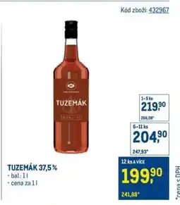 Makro Tuzemák 37,5 % nabídka