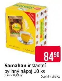 Teta Samahan instantní bylinný nápoj 10 ks nabídka