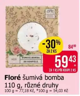 Teta Floré šumivá bomba nabídka