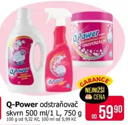 Teta Q-Power odstraňovač skvrn nabídka