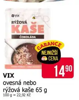 Teta VIX ovesná nebo rýžová kaše 65 g nabídka