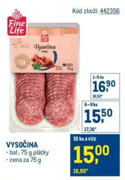 Makro Vysočina nabídka