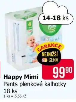 Teta Happy Mimi Pants plenkové kalhotky nabídka