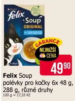 Teta Felix Soup nabídka