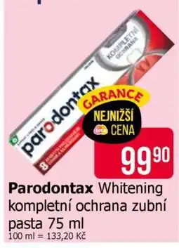Teta Parodontax Whitening nabídka