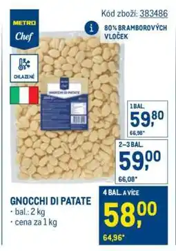 Makro Gnocchi di Patate nabídka