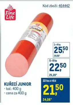 Makro Kuřecí Junior nabídka