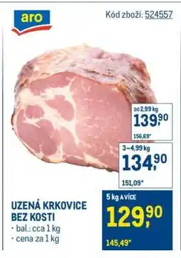 Makro Uzená krkovice bez kosti nabídka