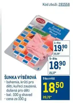 Makro Šunka výběrová ∙ nabídka