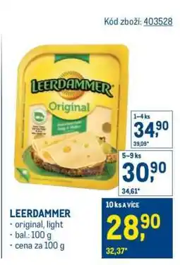 Makro Leerdammer nabídka