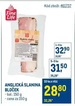 Makro ANGLICKÁ SLANINA BLOČEK nabídka
