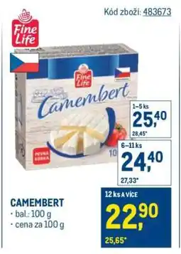 Makro Camembert nabídka