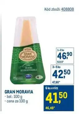 Makro Gran Moravia nabídka