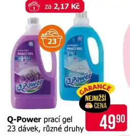Teta Q-Power prací gel nabídka
