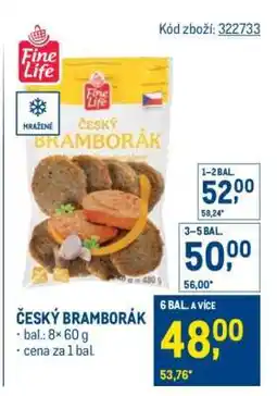 Makro Český bramborák nabídka
