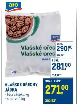 Makro Vlašské ořechy jádra nabídka