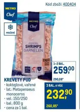 Makro Krevety PUD nabídka