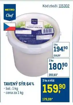 Makro Tavený sýr 64 % nabídka