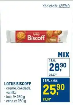 Makro Lotus Biscoff nabídka