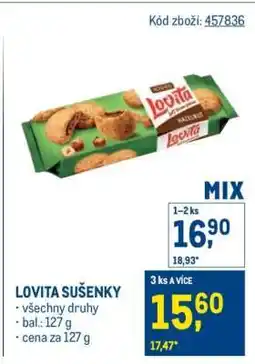 Makro LOVITA SUŠENKY nabídka