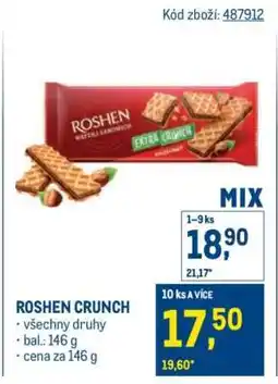 Makro ROSHEN CRUNCH nabídka