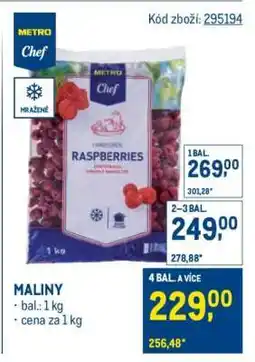 Makro Maliny nabídka