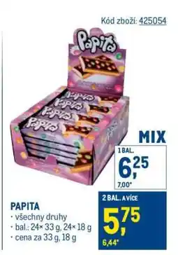 Makro Papita nabídka