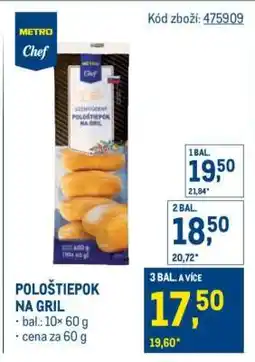 Makro Pološtiepok na gril nabídka