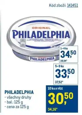 Makro Philadelphia nabídka