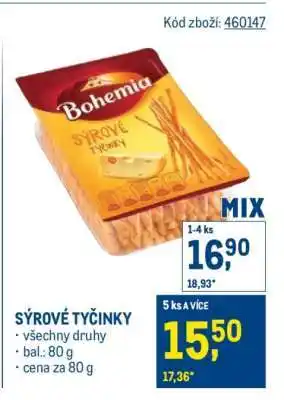 Makro Sýrové tyčinky nabídka