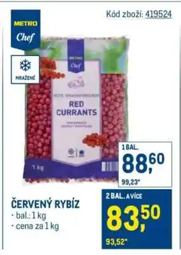 Makro ČERVENÝ RYBÍZ nabídka