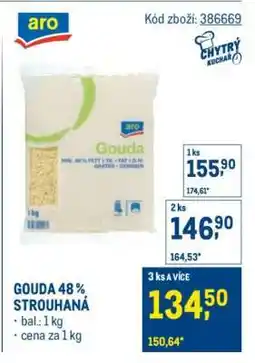 Makro GOUDA 48 % STROUHANÁ nabídka