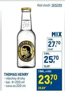 Makro Thomas Henry nabídka