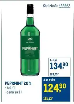 Makro Peprmint 20% nabídka