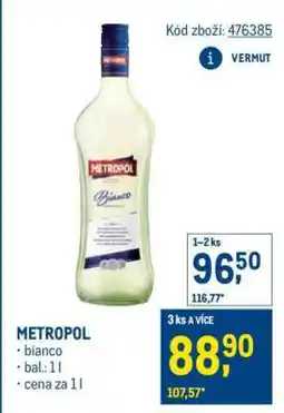 Makro Metropol nabídka
