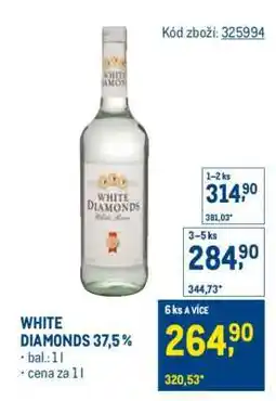 Makro WHITE DIAMONDS 37,5 % nabídka