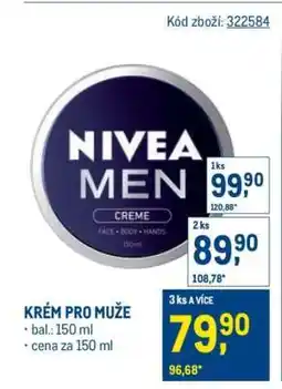 Makro KRÉM PRO MUŽE nabídka