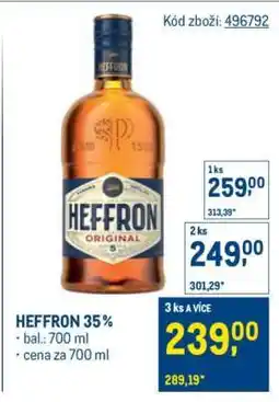 Makro HEFFRON 35 % nabídka