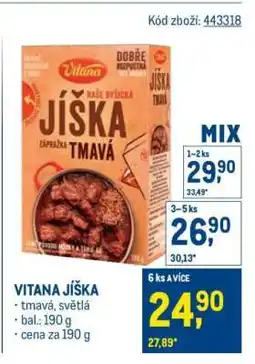 Makro VITANA Jíška nabídka
