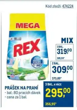 Makro PRÁŠEK NA PRANÍ nabídka