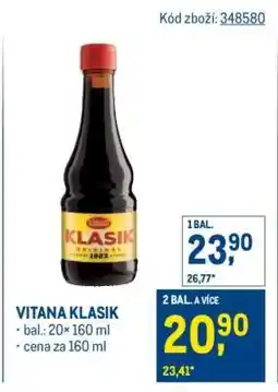Makro Vitana Klasik nabídka