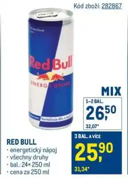 Makro Red Bull nabídka