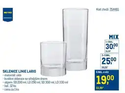 Makro SKLENICE LINIE LARIO nabídka